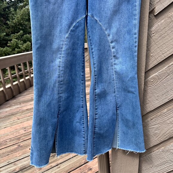EUC Vintage Ella Moss High Waist Edie Kick-Flare Cropped Jeans - Picture 9 of 14